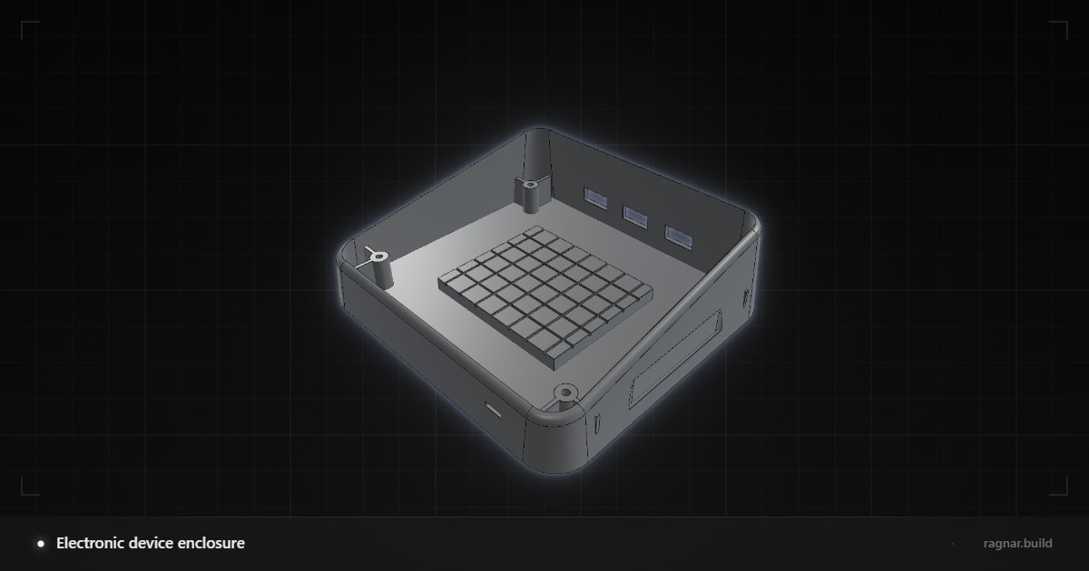 Electronic device enclosure