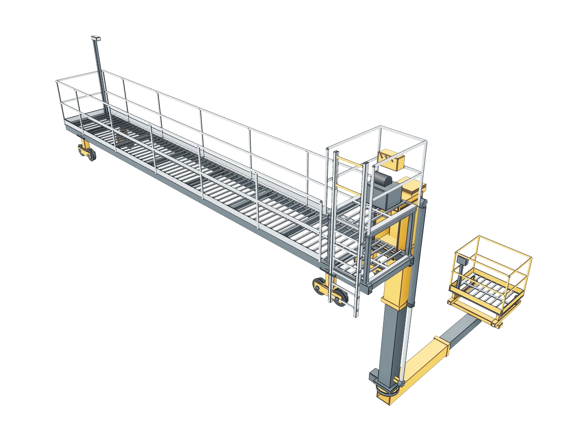 Railway Bridge Inspection Trolley