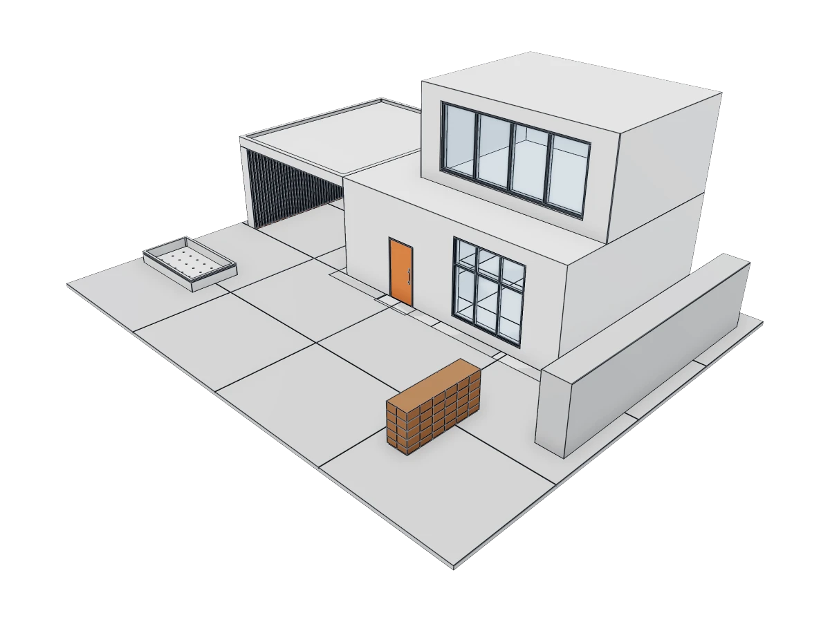 Modern Two-Story House