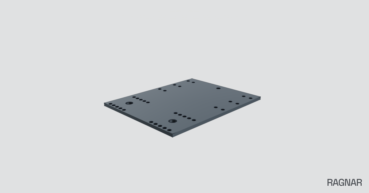 Combat robot baseplate
