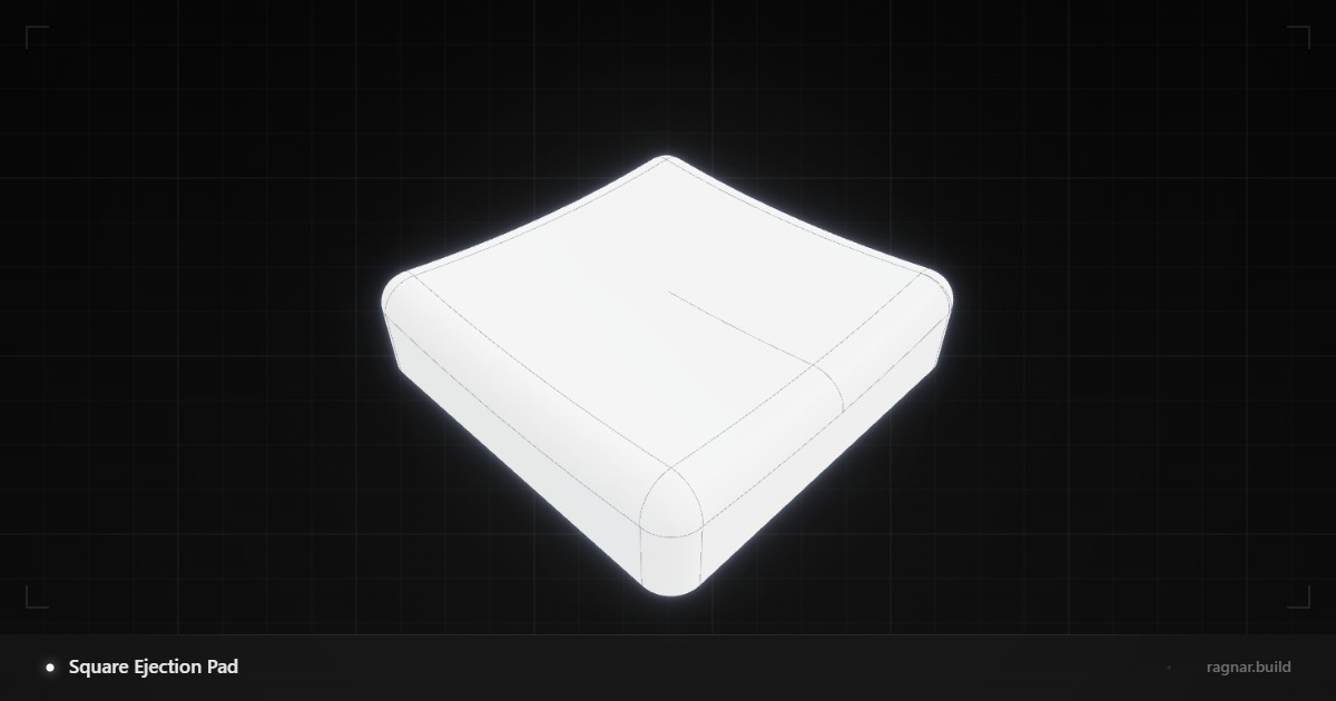 Square Ejection Pad