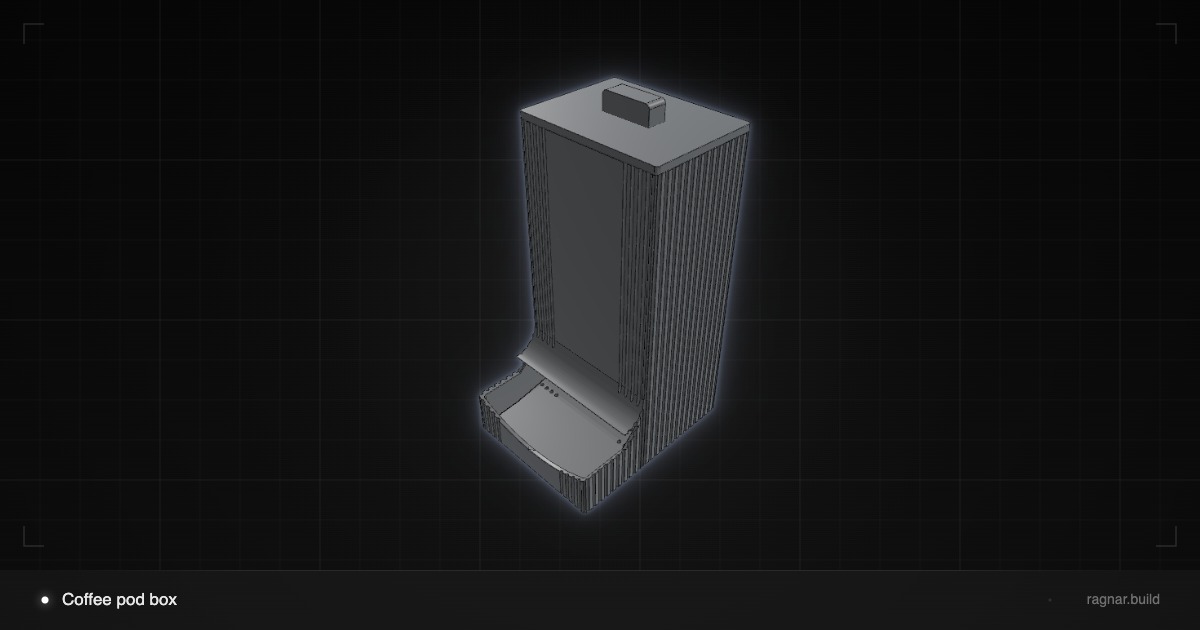 Ribbed Storage Dispenser