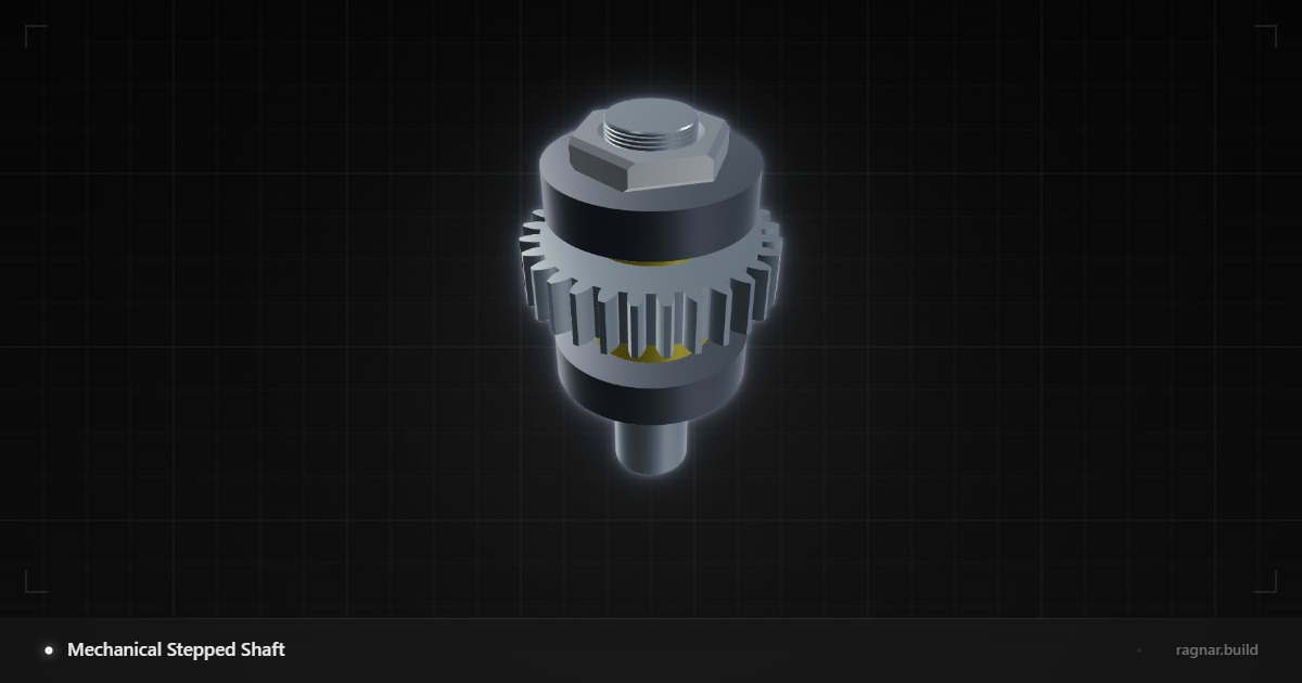Mechanical Stepped Shaft