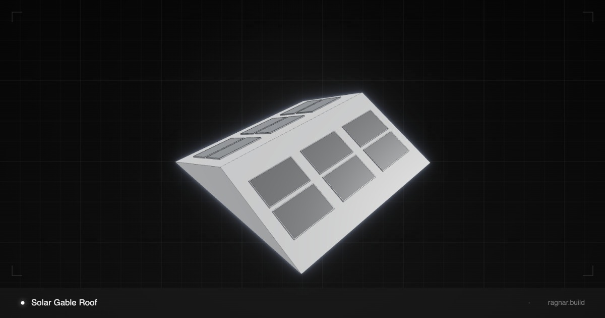 Roof with Solar Panel