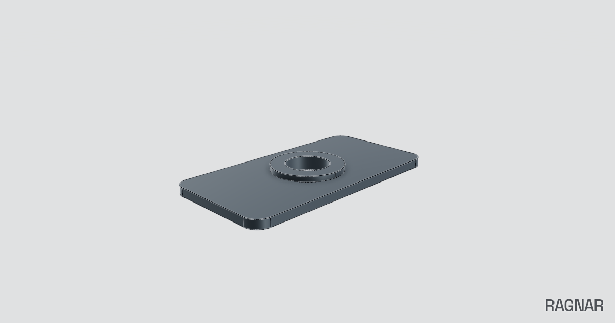 Stepped washer