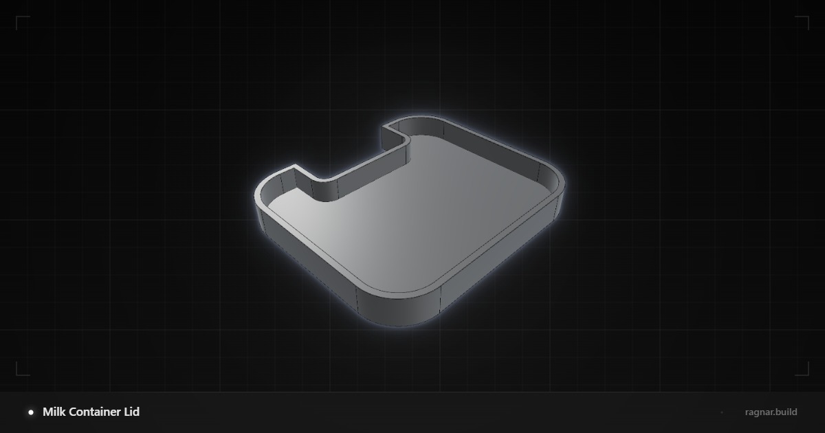 Milk Frother Lid