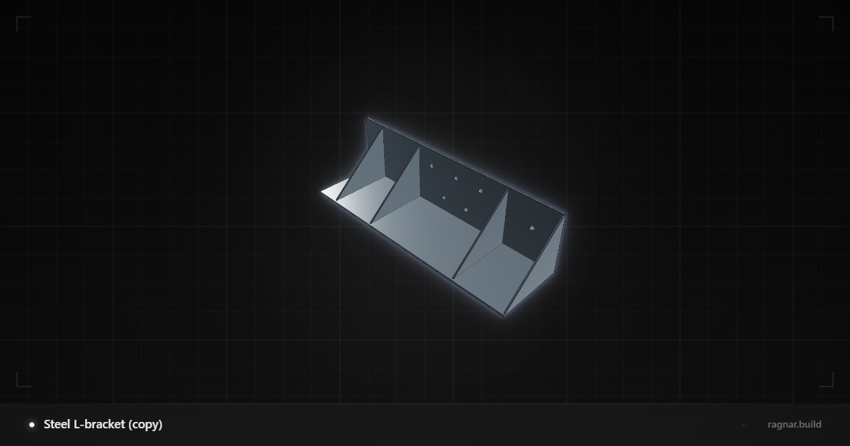 Steel L-bracket (copy)