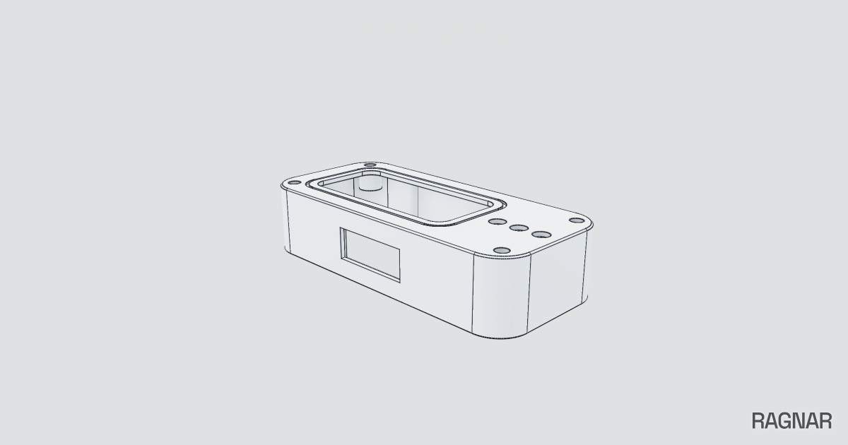 Bedside Clock Shell | Ragnar Gallery