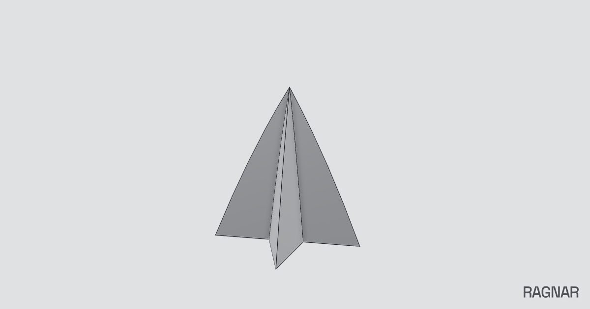 Star-shaped pyramid