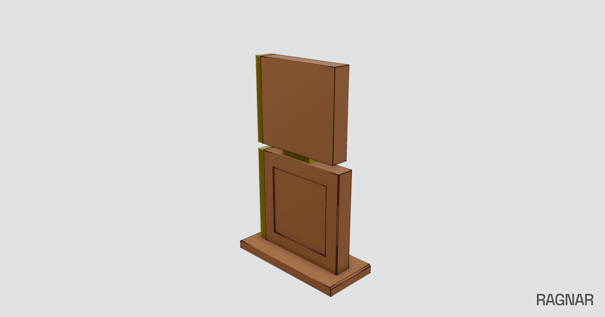 Modern Wood Trophy