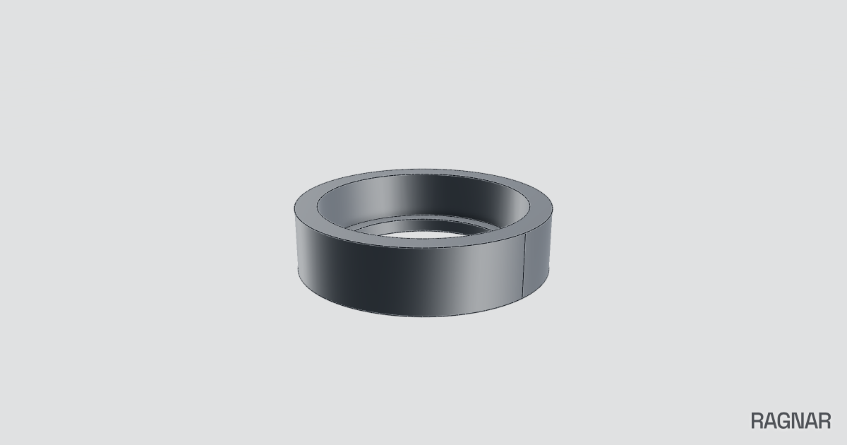 Hollow Stepped Cylinder