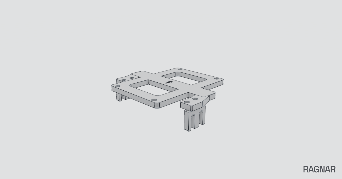 Slotted bolt holes