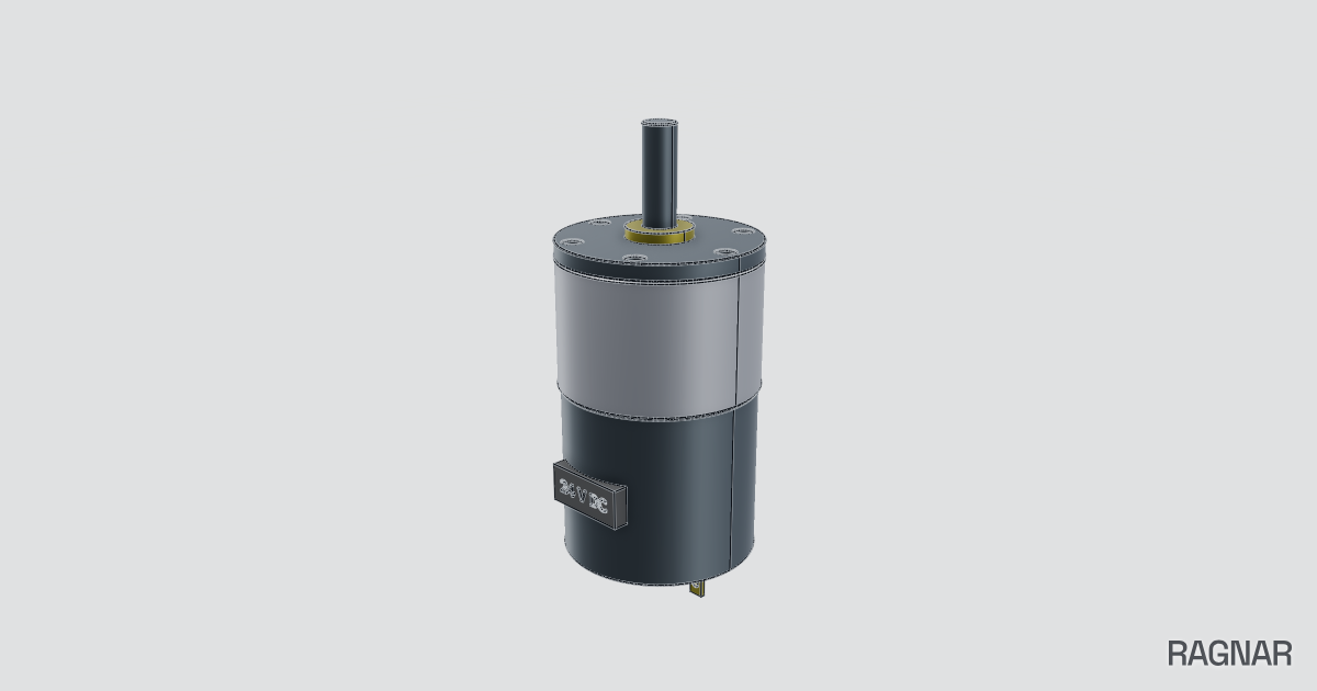 Geared DC Motor