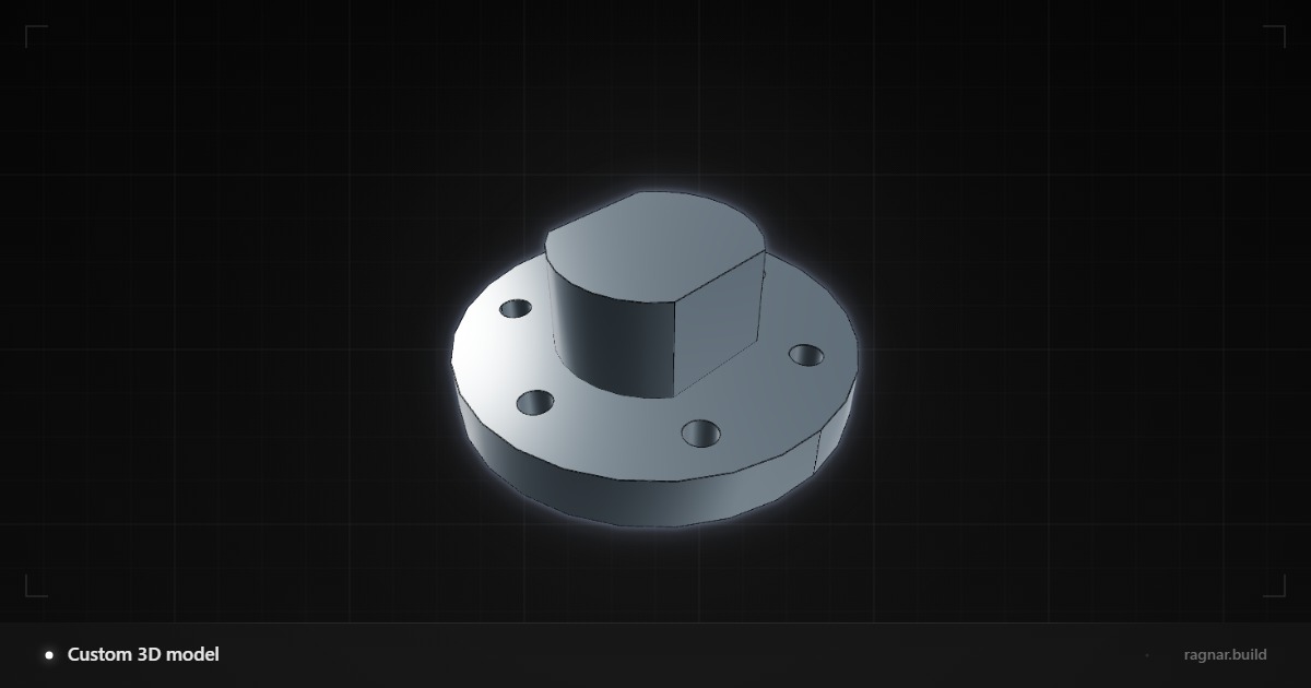 Industrial Axle Cap