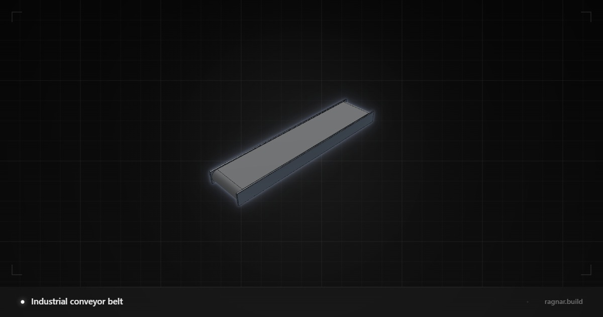 Industrial conveyor belt