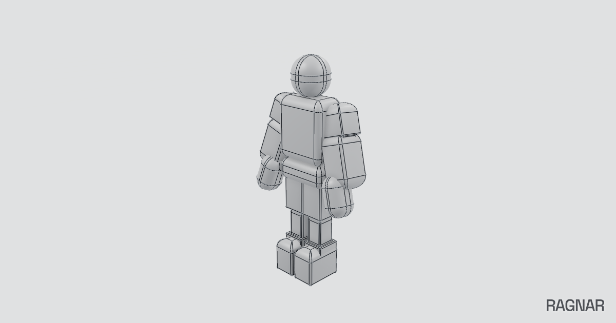 Roblox Footballer Model