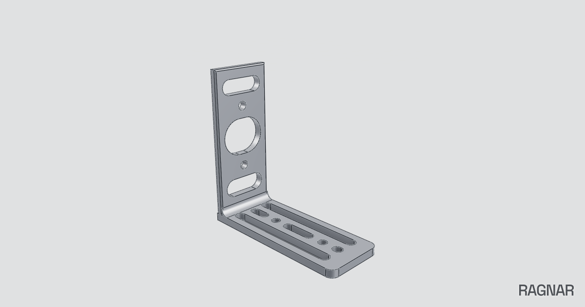 Lightweight L bracket