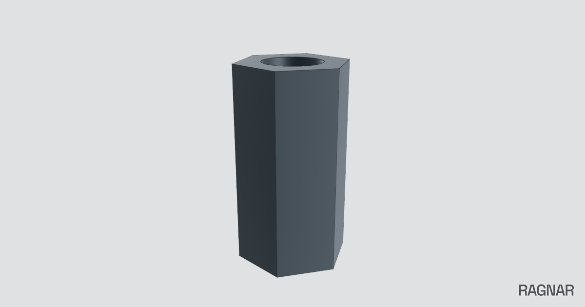 Hexagonal spacer