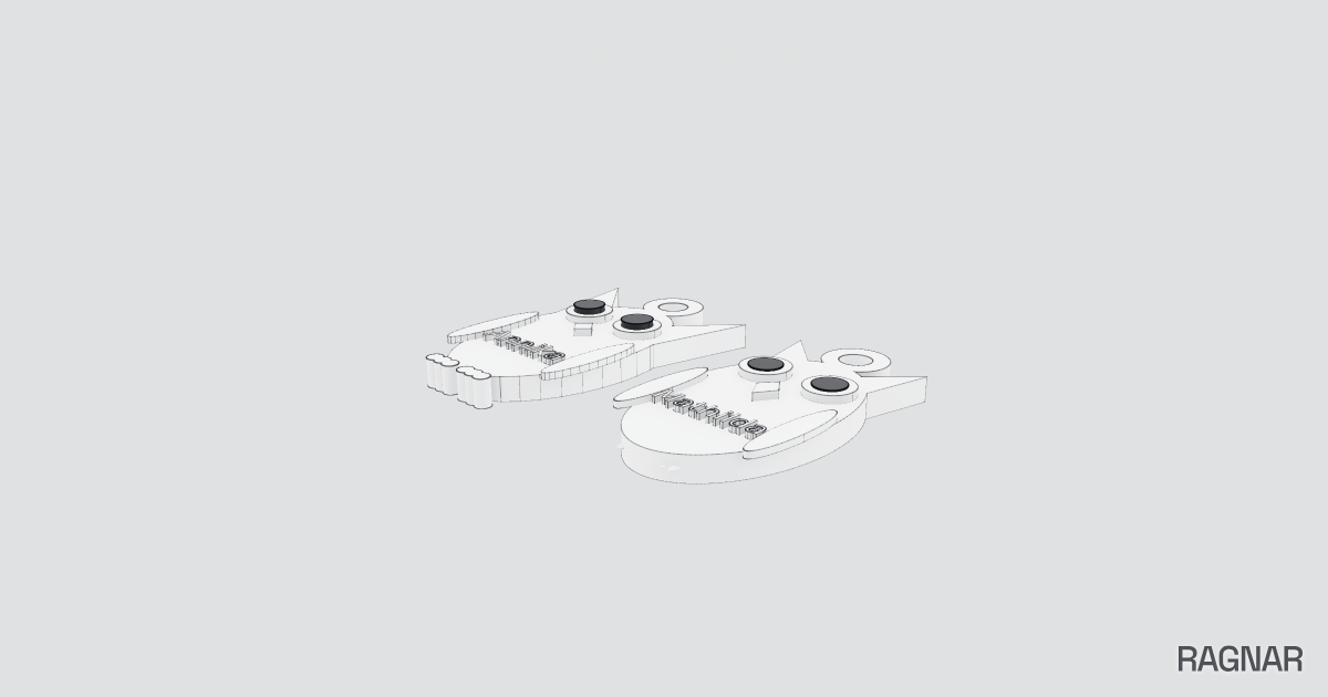 Minimalist Owl Keychains