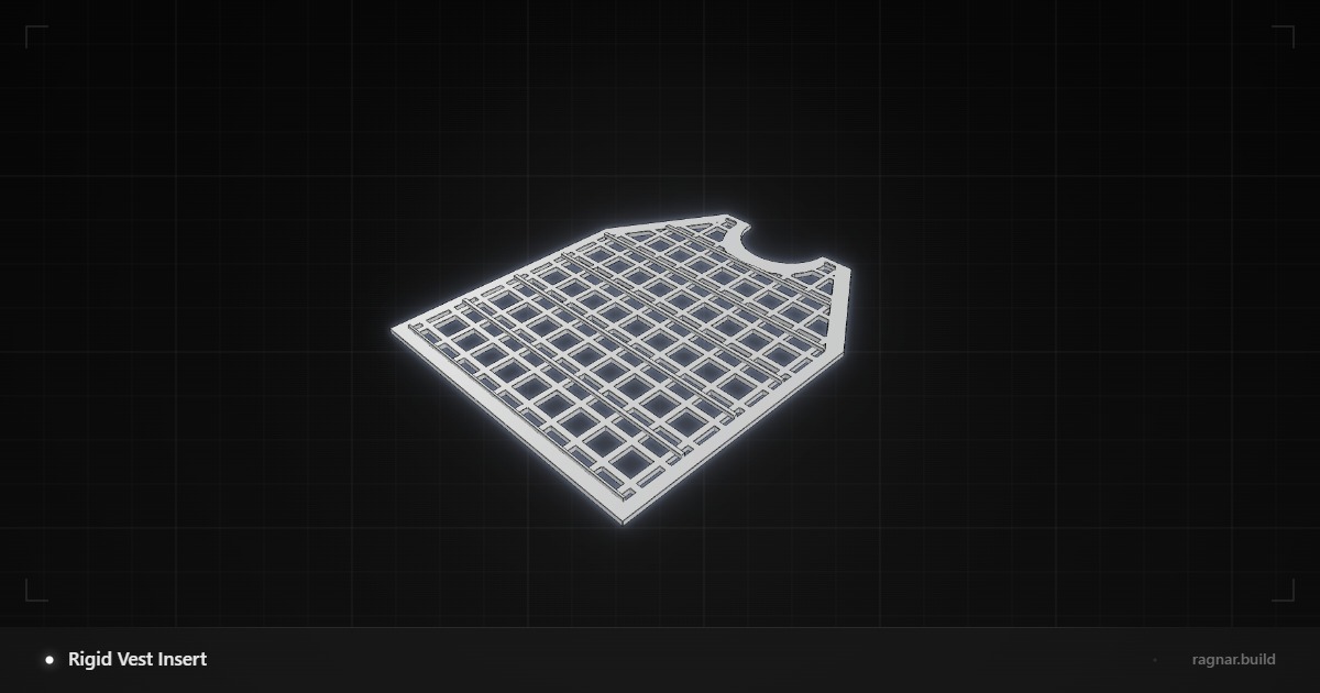 Rigid Vest Insert