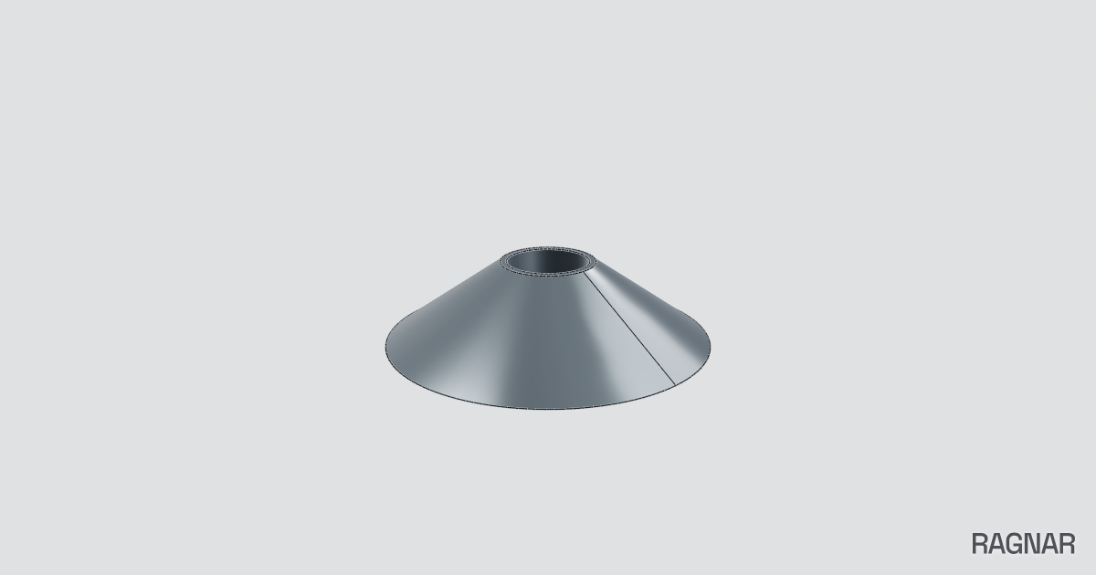 Large Hallow Cone