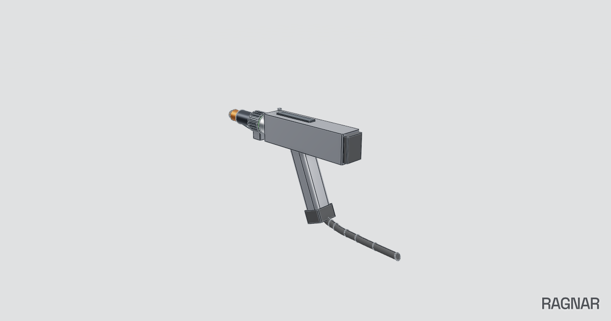 Laser welding gun