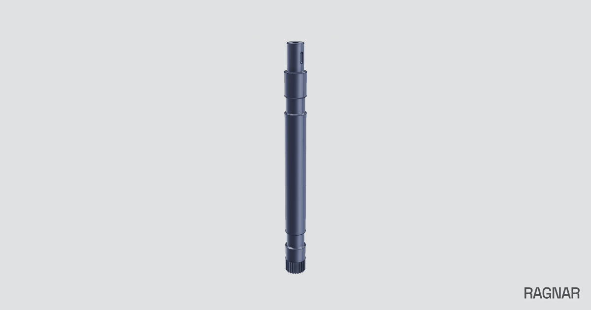 Turbojet Engine Shaft