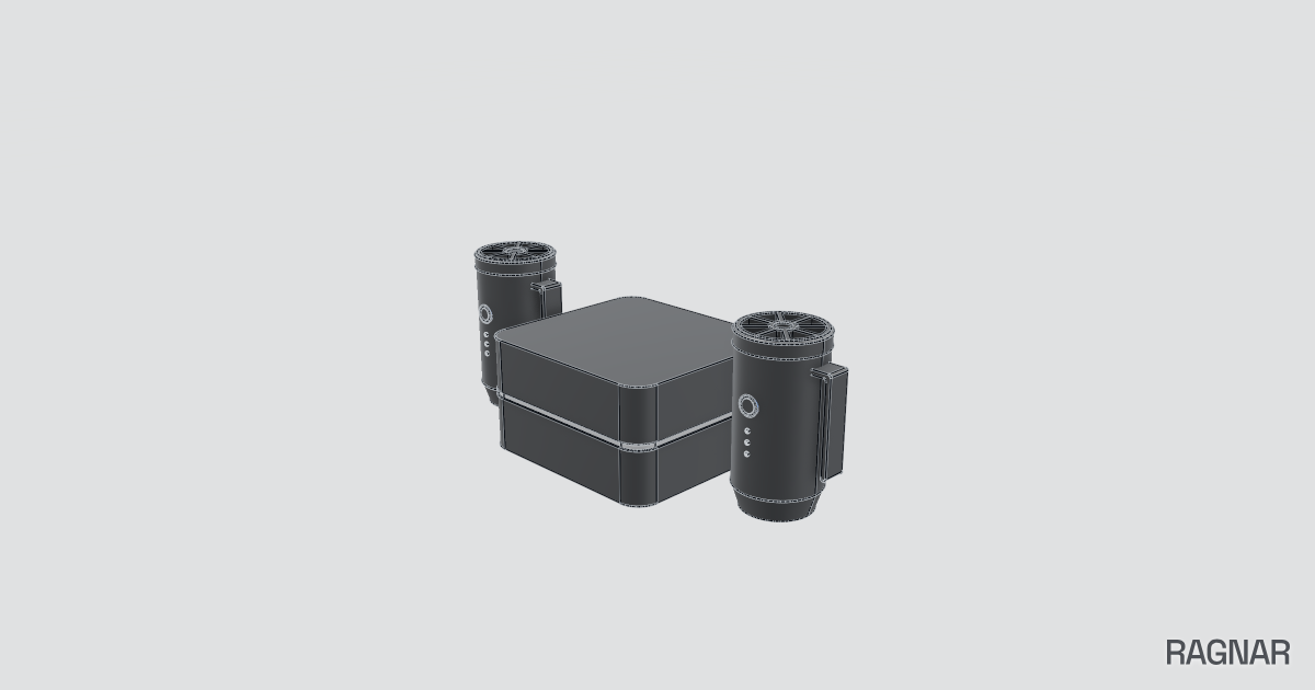 Glove dryer module