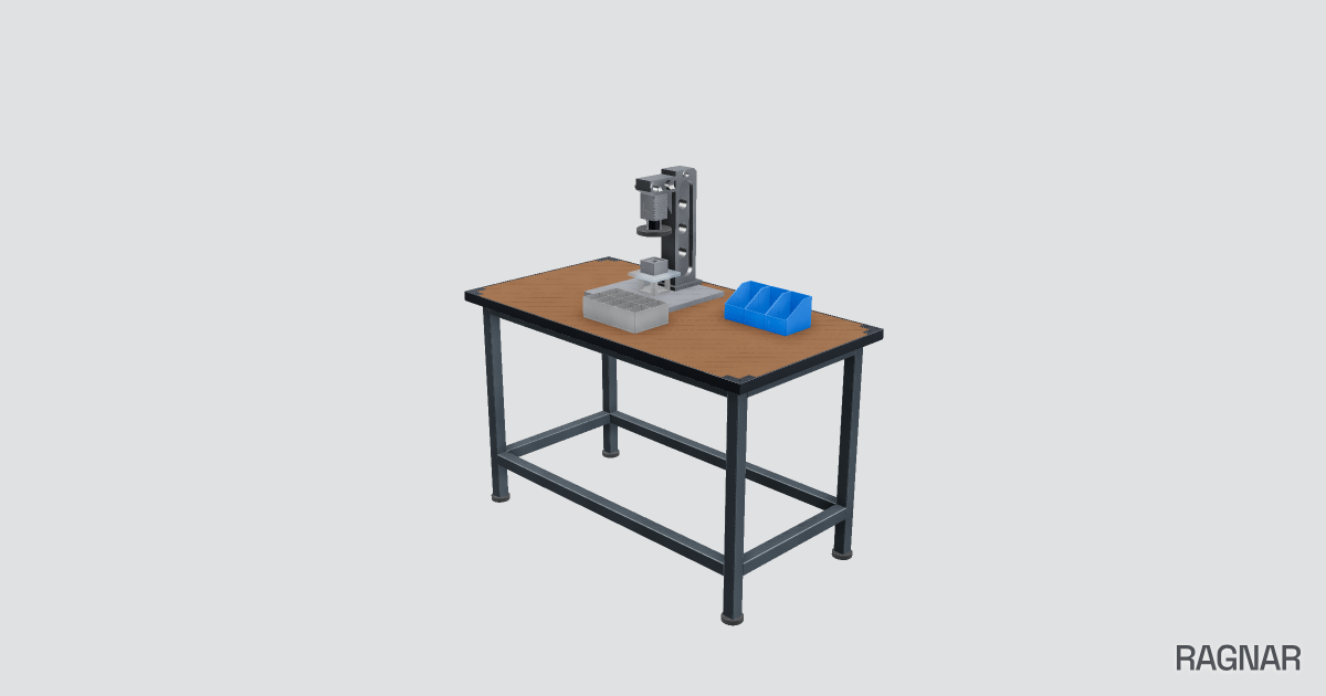 Industrial inspection table