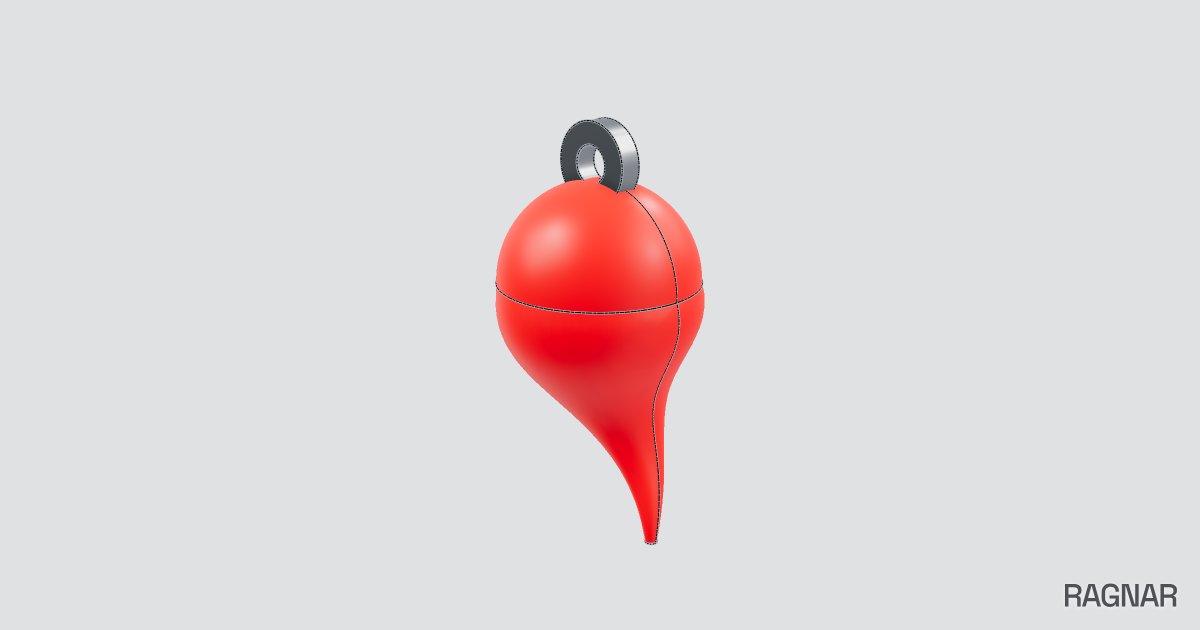 Corno NFC portachiavi