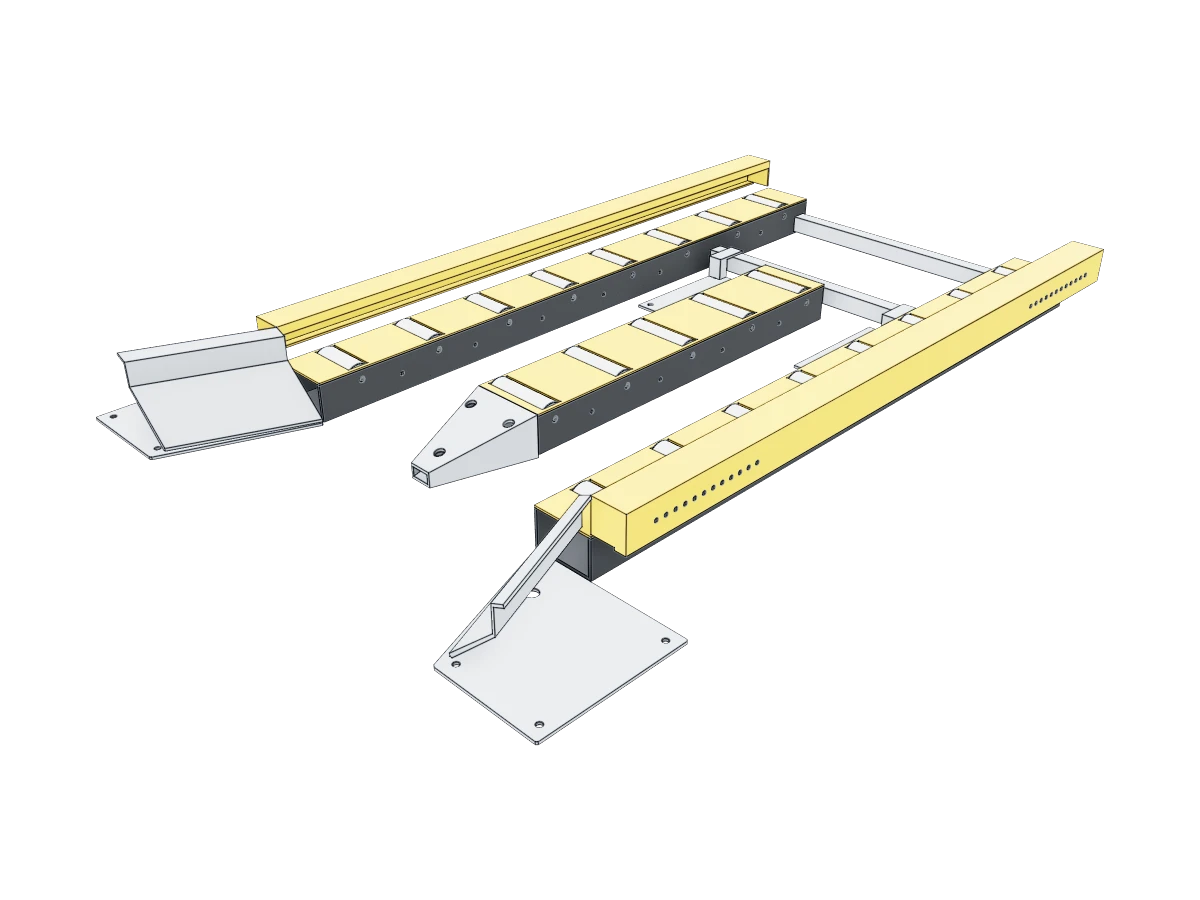 Infeed Euro Pallet Conveyor