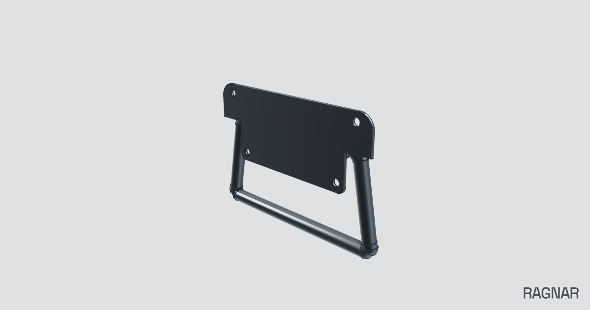 Metal drawer handle