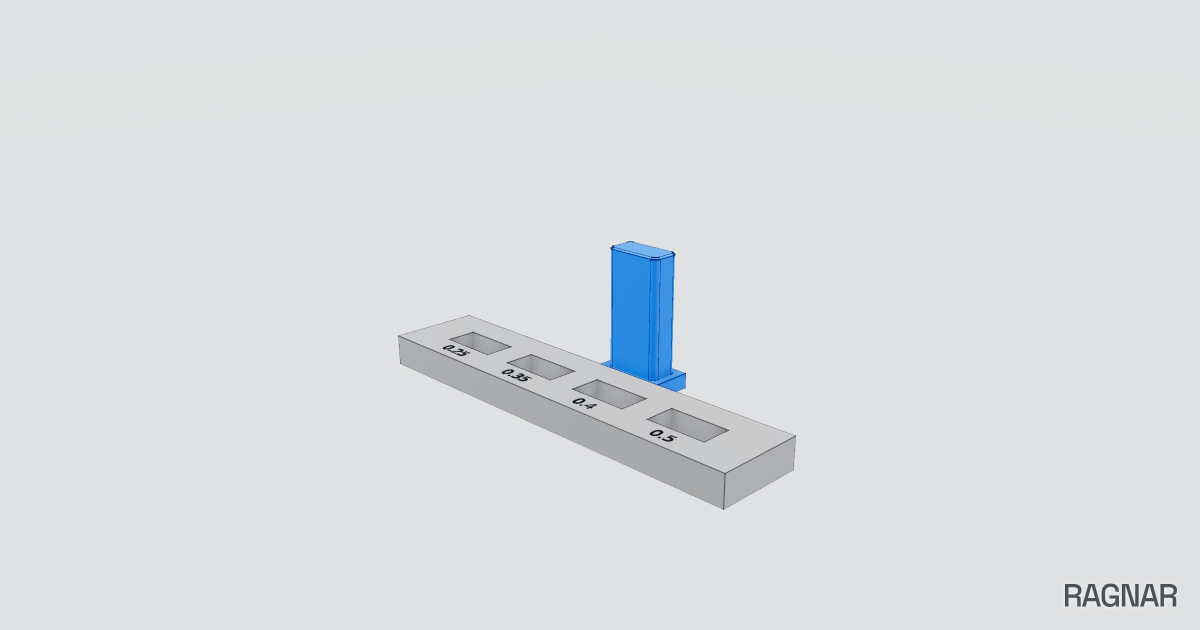 Printer tolerance test