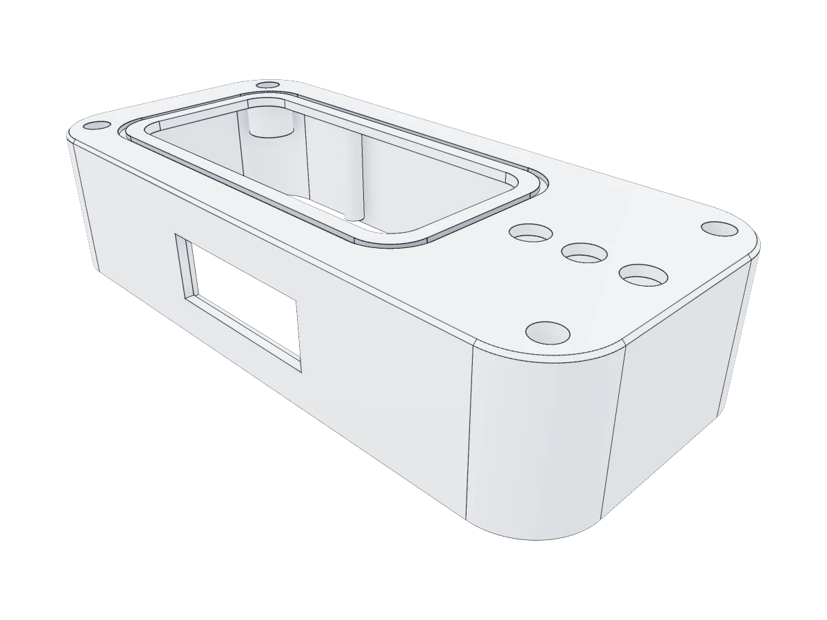 Bedside Clock Shell