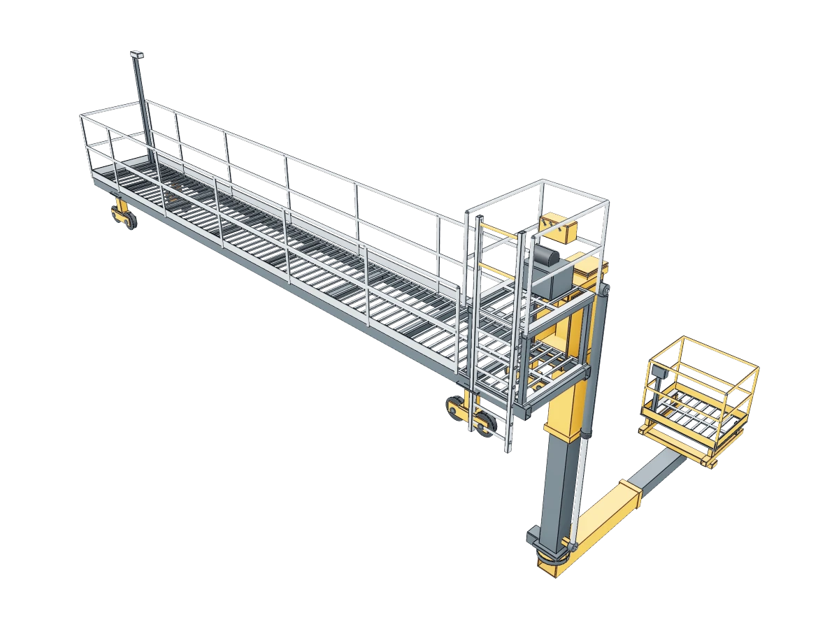 Railway Bridge Inspection Trolley