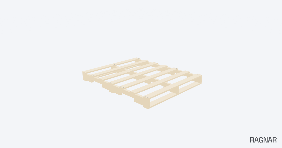 Wooden Pine Pallet