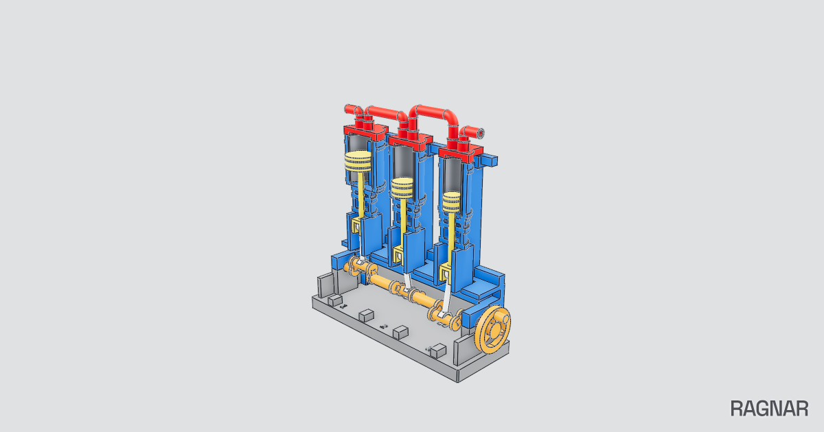 Three Stage Compressor