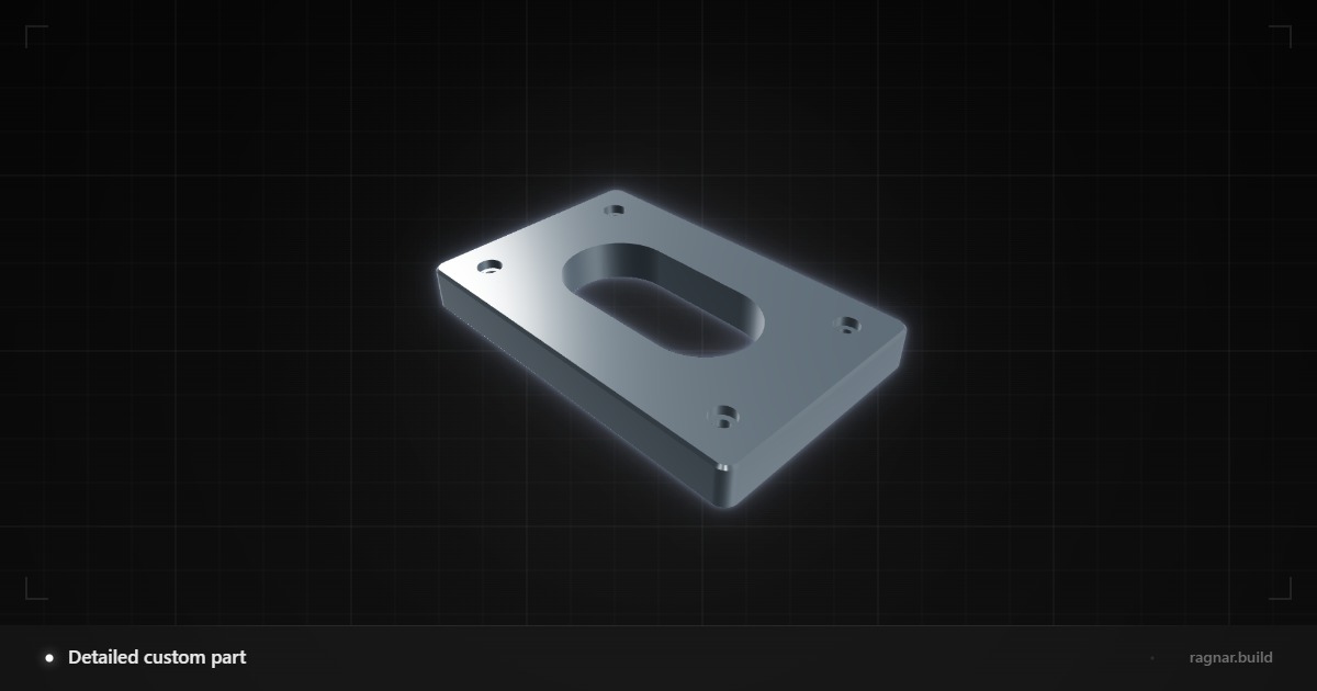 Detailed custom part