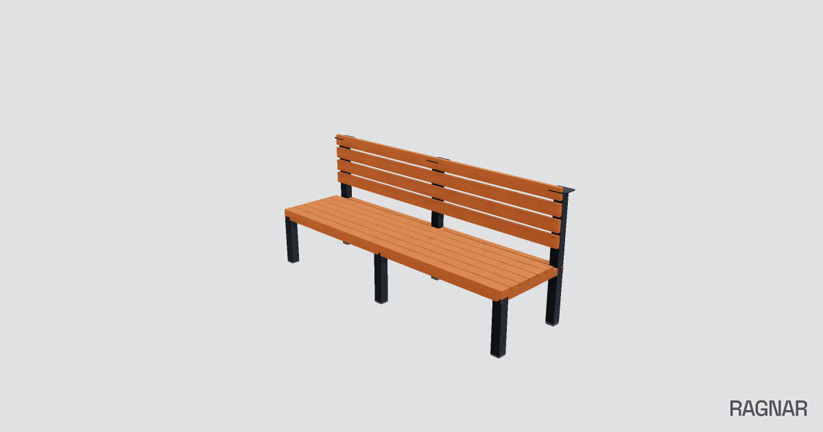 Wooden Outdoor Sofa
