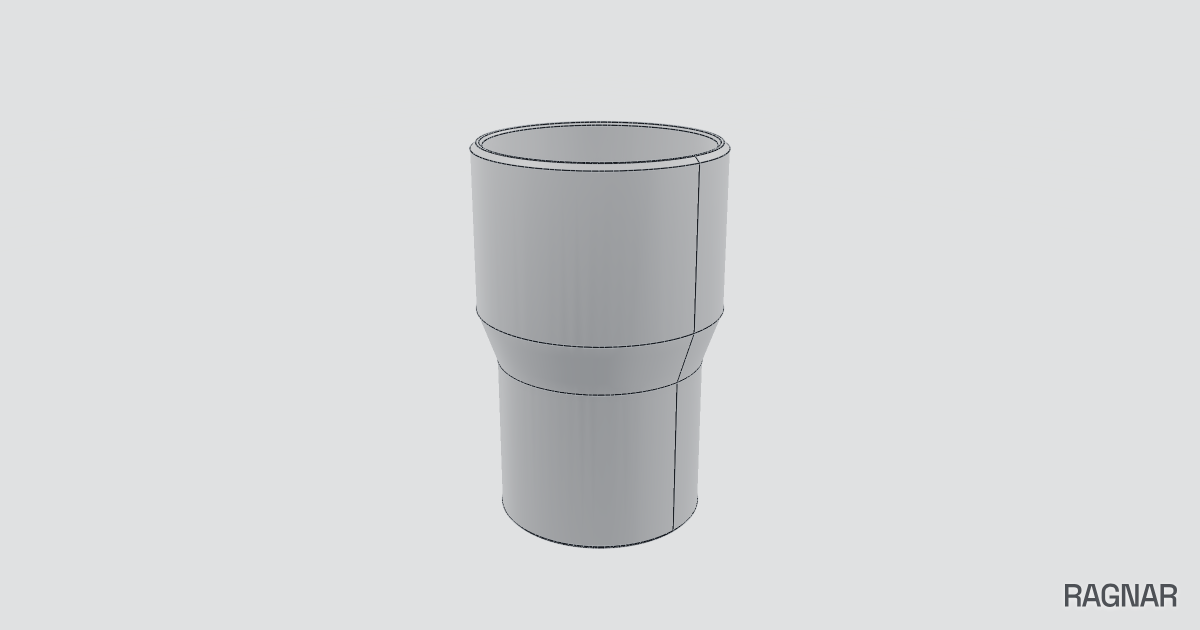 Custom tapered pipe