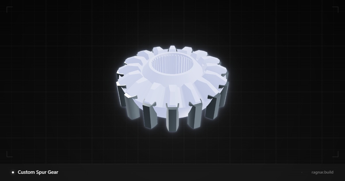 Custom Spur Gear