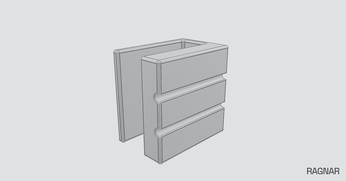 Custom U-Channel Block