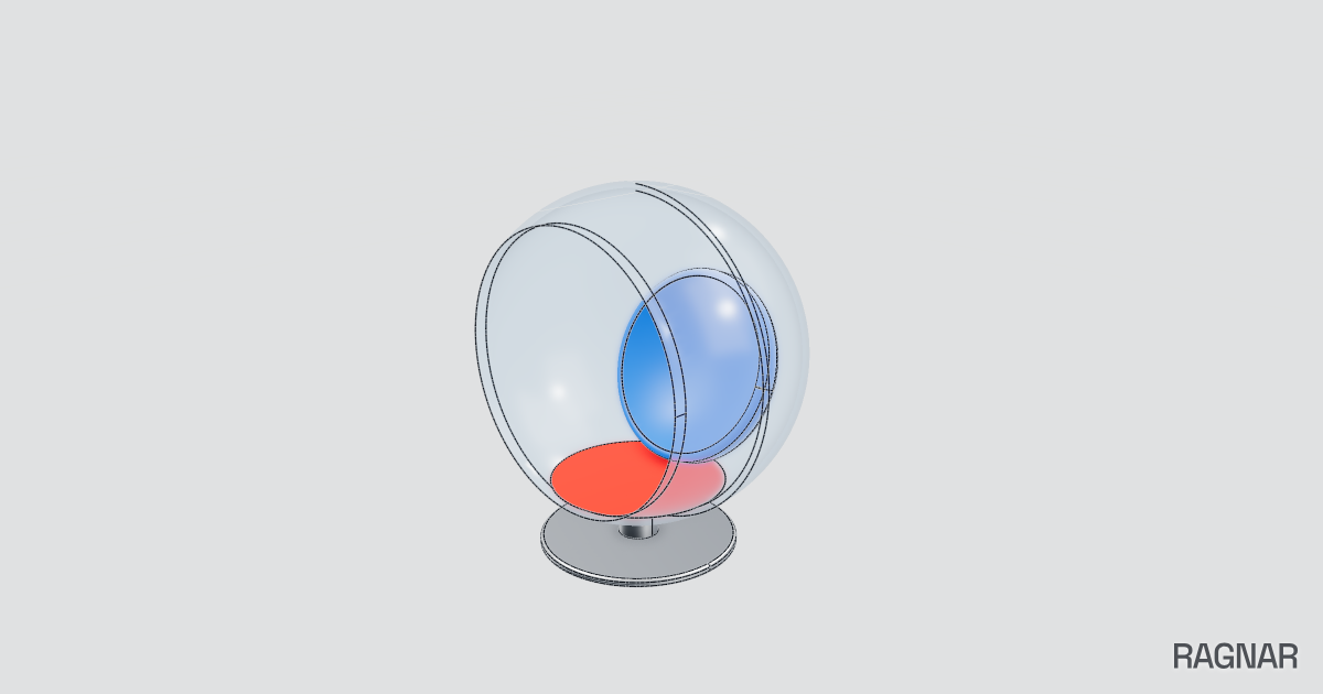 Clear bubble chair
