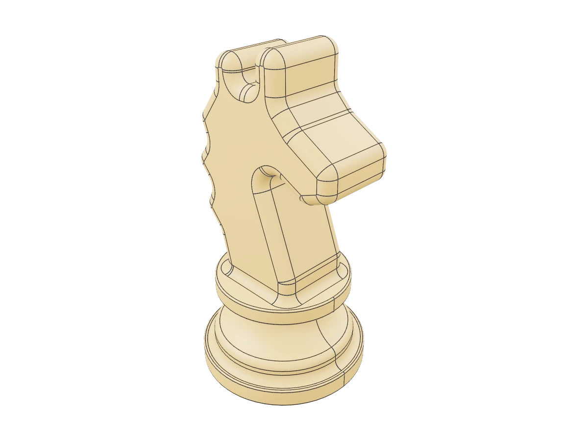 Staunton Style Chess Pawn