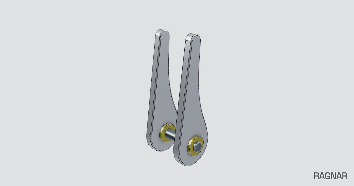 Four inch rocker arm