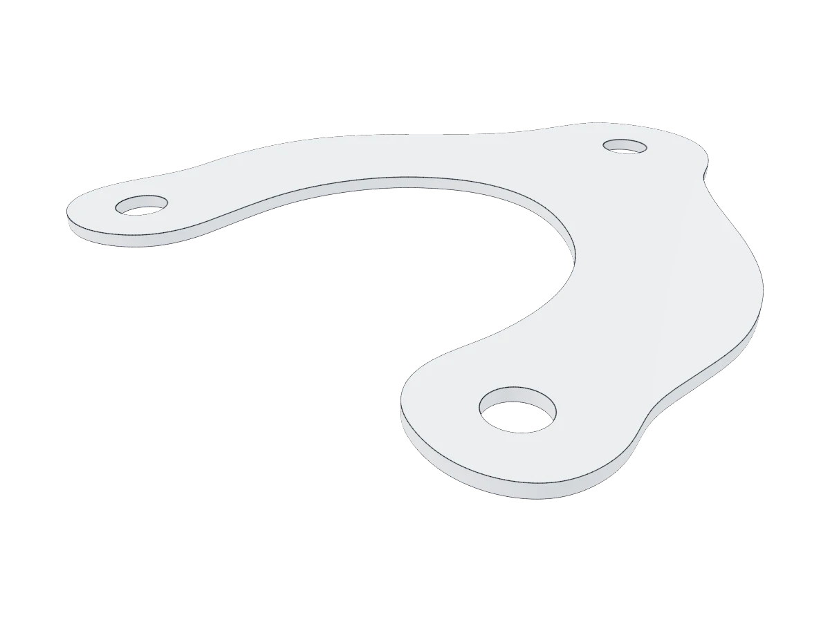 Custom Metal Mounting Plate