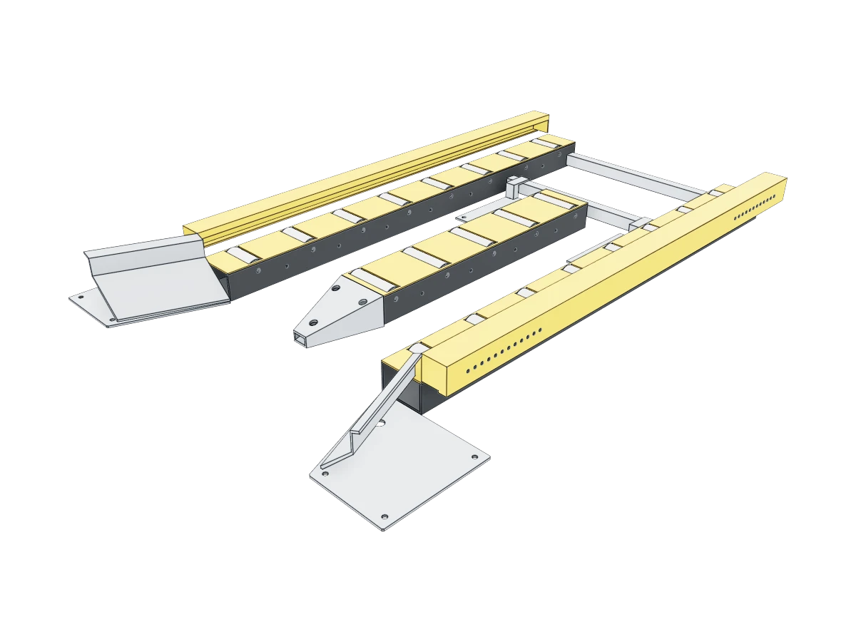 Infeed Euro Pallet Conveyor