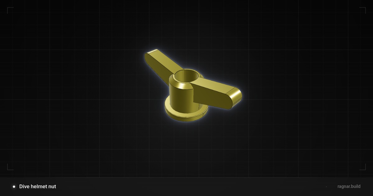 Brass Wing Nut
