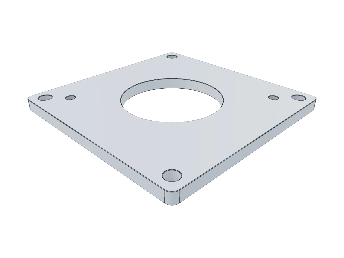 Gearbox Mounting Plate