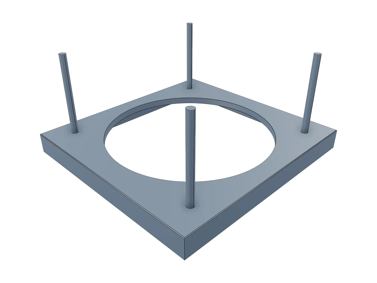 Removable Cooling Fan Lid